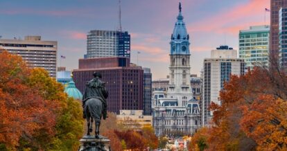 Image of the Philadelphia skyline.